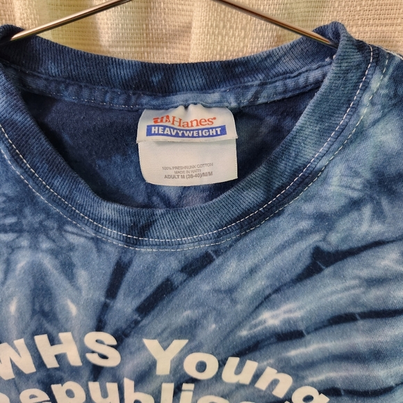 🐘 Young Republicans Tie Dye Tee Right of Way M - Picture 5 of 7